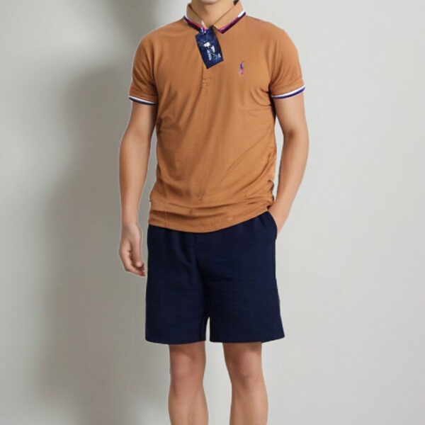 Sand Color Men's Branded POLO Shirts
