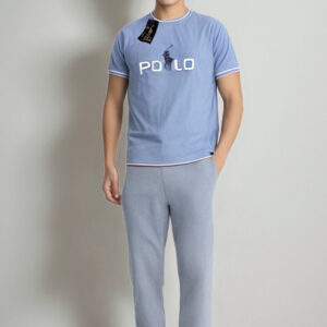 POLO Round Neck T-Shirt Sky BLUE